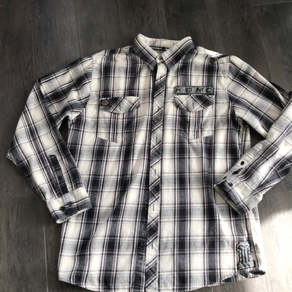 HARLEY DAVIDSON flannel shirt